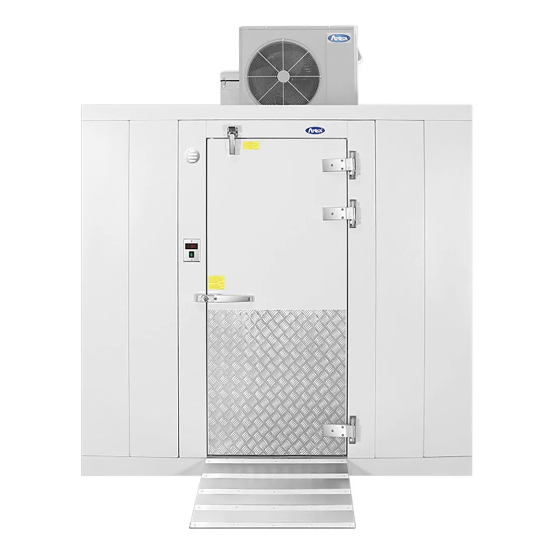 Atosa USA AWC1010TF-EL/ER Indoor 10'X10' Walk-In Cooler with Floor, Self-Contained