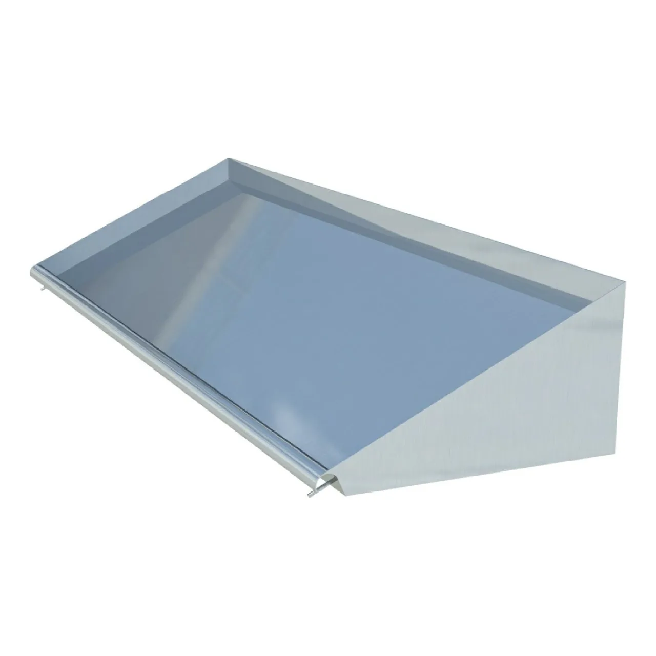 Sapphire Manufacturing SMSR-21 21"W Solid Wall Mount Slanted Rack Shelf