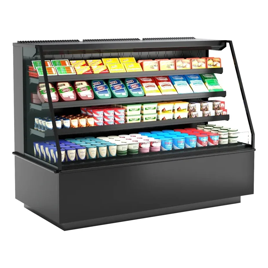 Structural Concepts NM7255RSSA 71 3/4″ Blend® Horizontal Open Air Cooler w/ (4) Levels, 208-240v 2