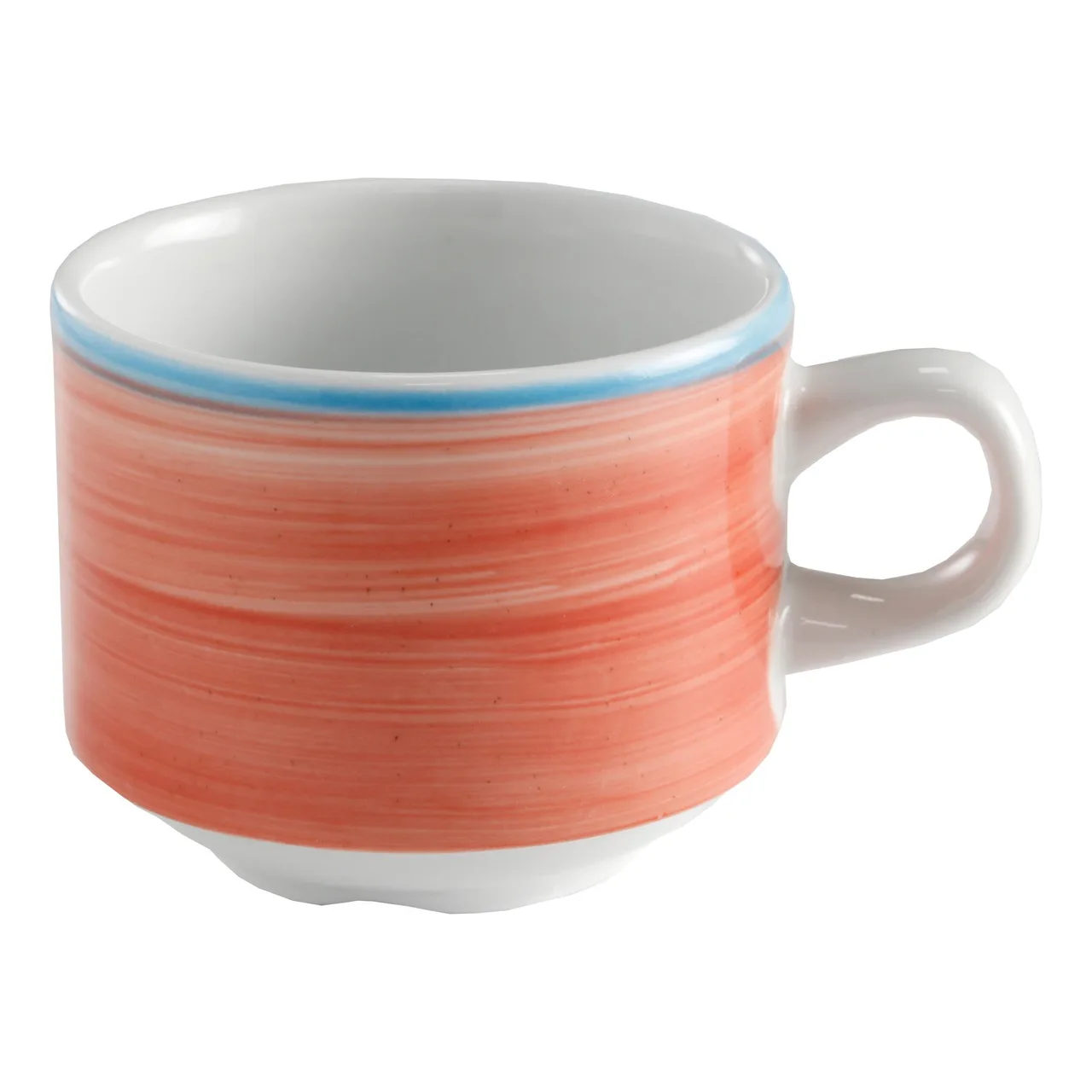 GET PA1602904024 Espresso Cup, 2-9/10 Oz., 3-3/4" Dia., Porcelain, Stackable, Microwave Safe, 1 Dozen