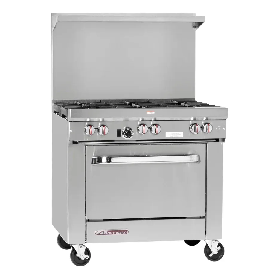 Southbend S36D 36″ 6 Burner Gas Range w/ Standard Oven, Natural Gas