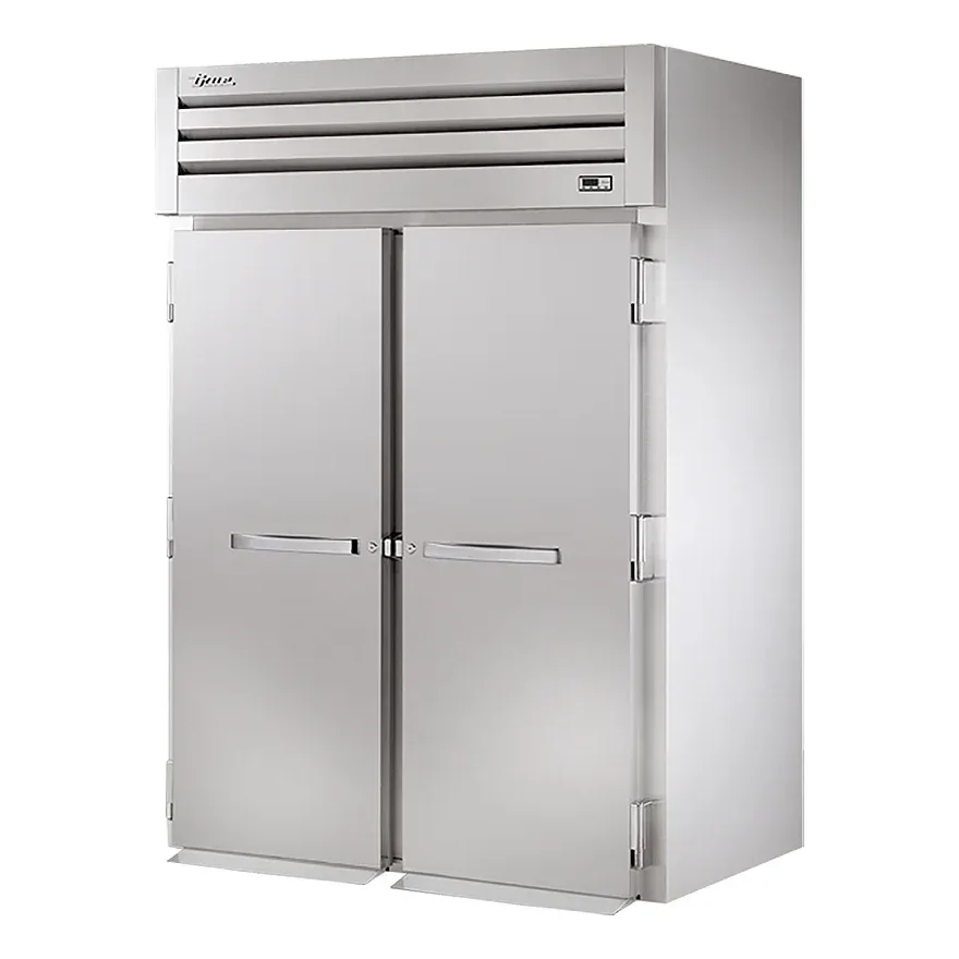 True STR2RRI-2S 68″ Two Section Roll In Refrigerator, (2) Left/Right Hinge Solid Doors, 115v