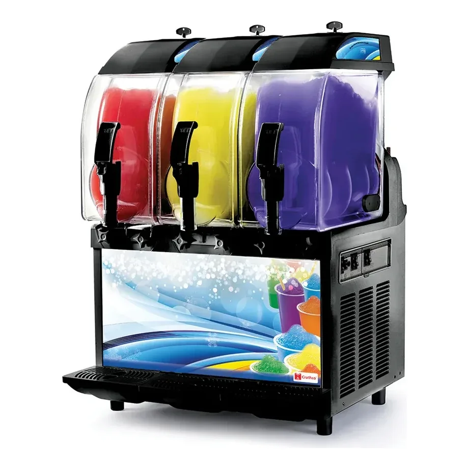 Crathco I-PRO 3M W/ LIGHT 24″ I-PRO Frozen Drink Machine w/ (3) 2 9/10 gal Bowls – 115v