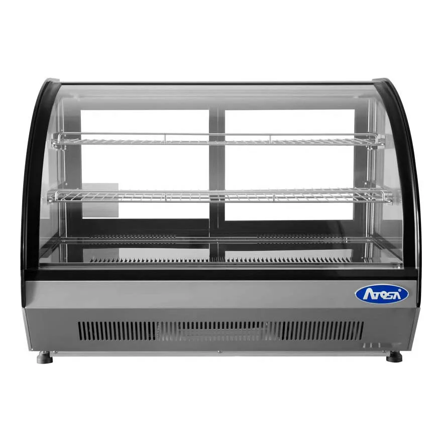 Atosa USA CRDC-46 35" Countertop Refrigerated Display Case w/ Sliding Glass Door, 4.6 cu. ft.