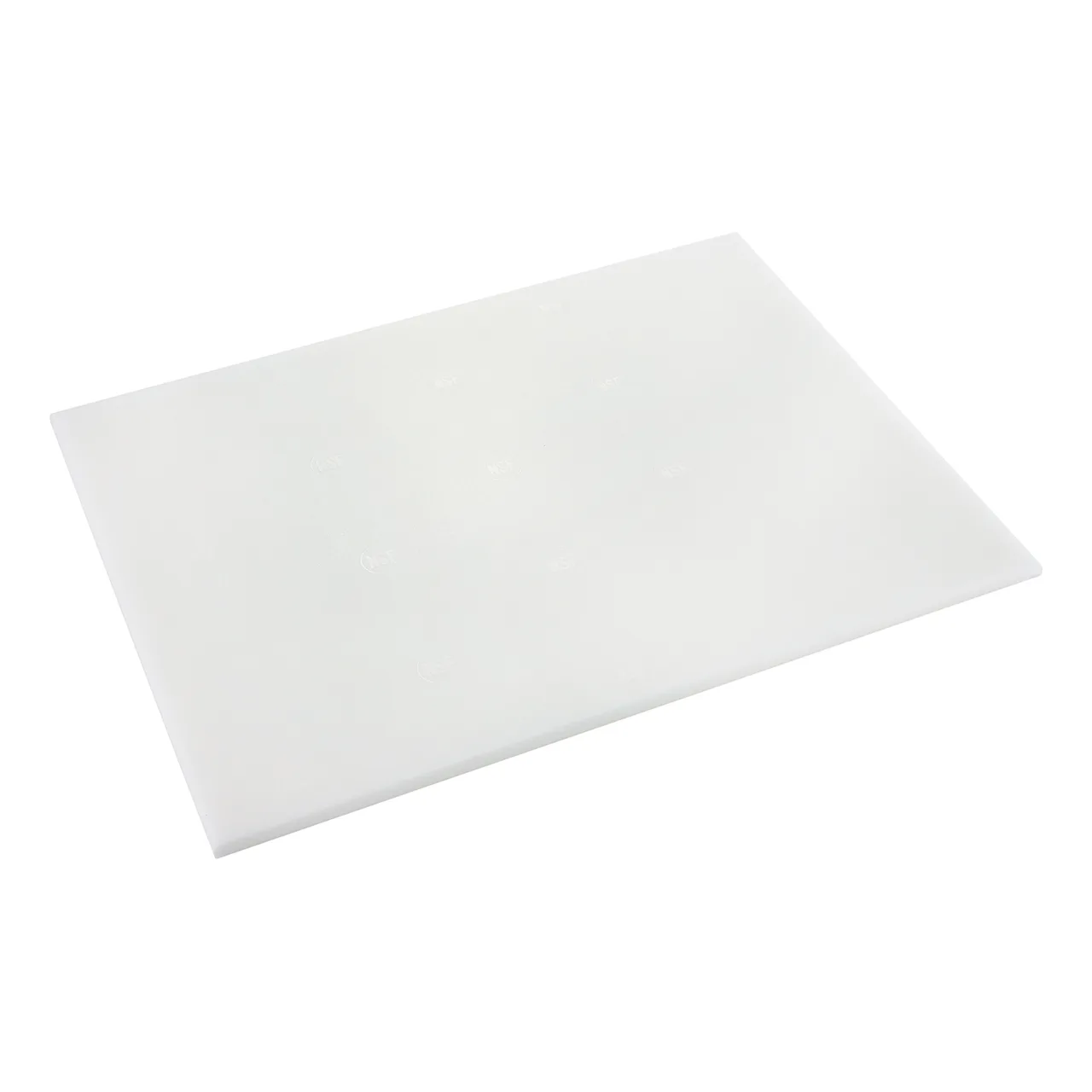 Browne USA 57361501 Plastic Cutting Board, 15" x 20" x 1/2", White PE, Non‑Skid, NSF