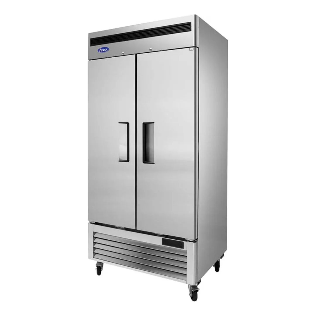 Atosa USA MBF8502GR 40" Two Section Reach-In Freezer w/ 2 Solid Doors, Bottom Mount, 29 cu. ft.