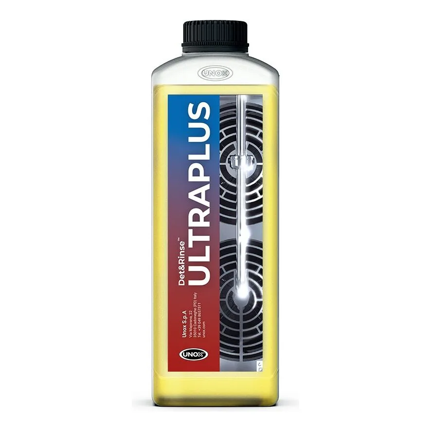UNOX DB1076A0 Detergent & Rinse Ultra Plus, (10) 1 Liter Bottels