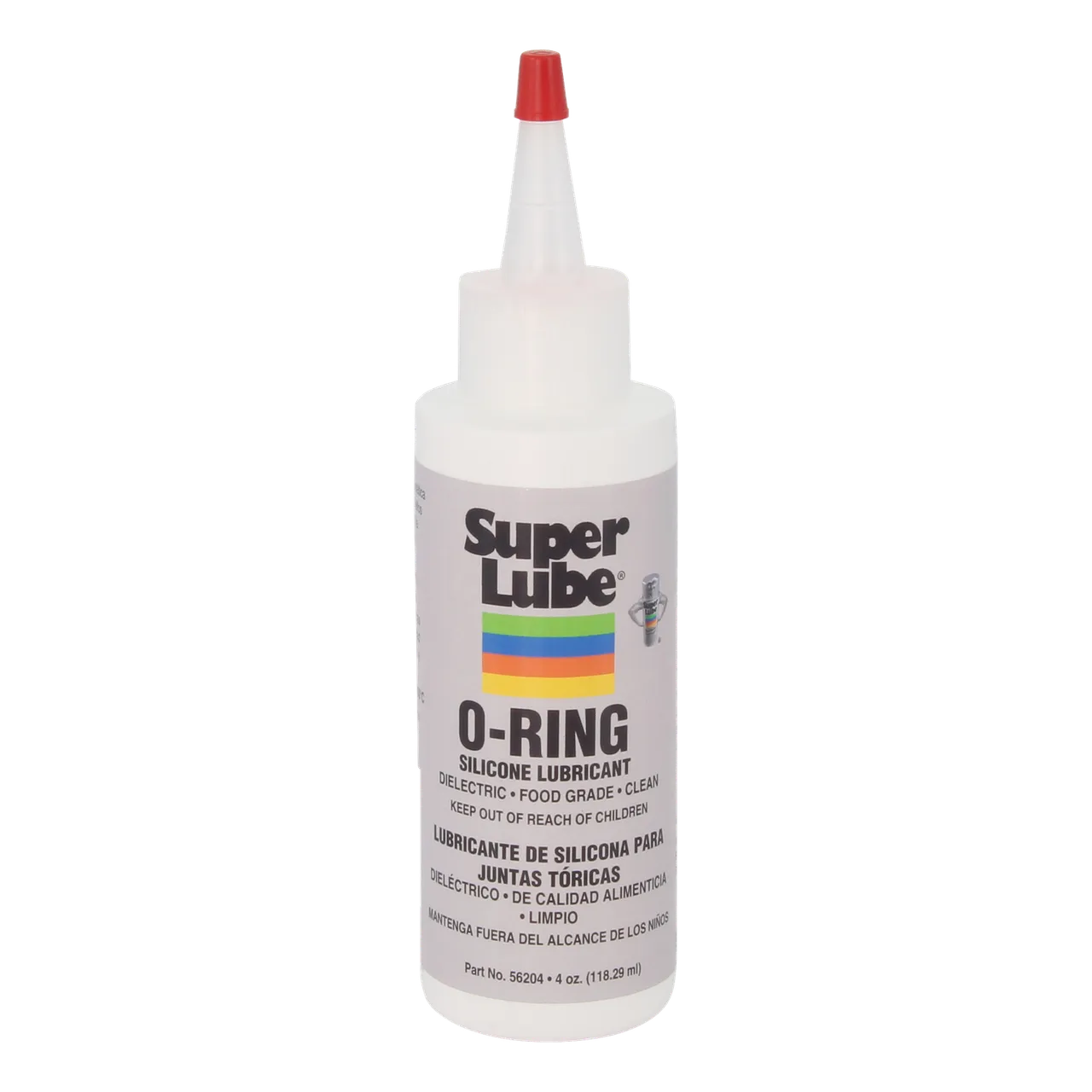 Alfa International 56204 Super Lube Silicone Lubricant, 4 Oz., O-Ring