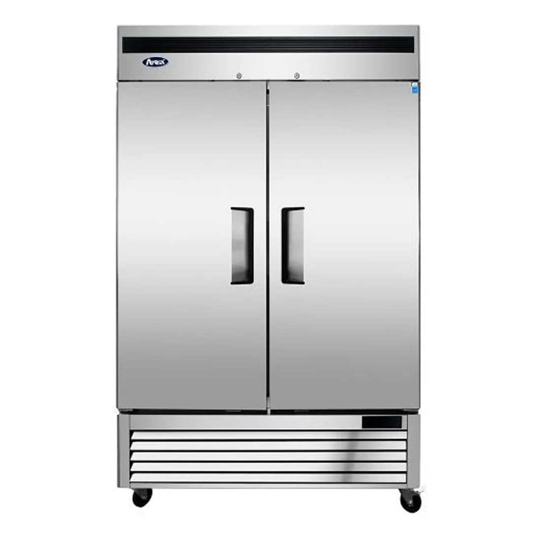 Atosa USA MBF8507GR 54" 2-Section Reach-In Refrigerator w/ 2 Solid Door, Bottom Mounted, 44 cu. ft.