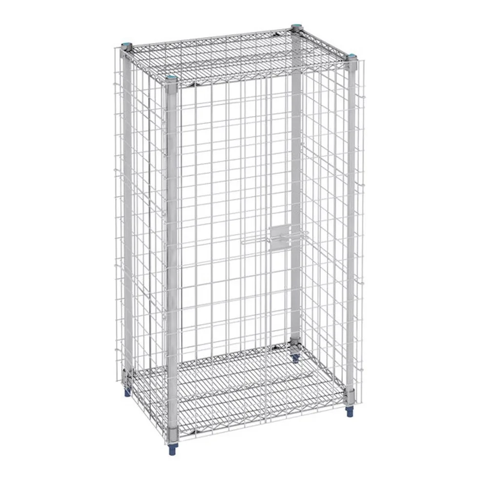 Metro MQSEC53E MetroMax Q Stationary Security Unit - 27" x 39" x 66" 