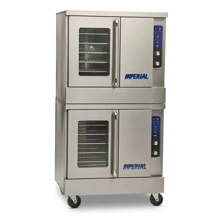 Imperial PCVDE-2 Deep-Size Electric Convection Oven w/ Manual Controls, Double Decks