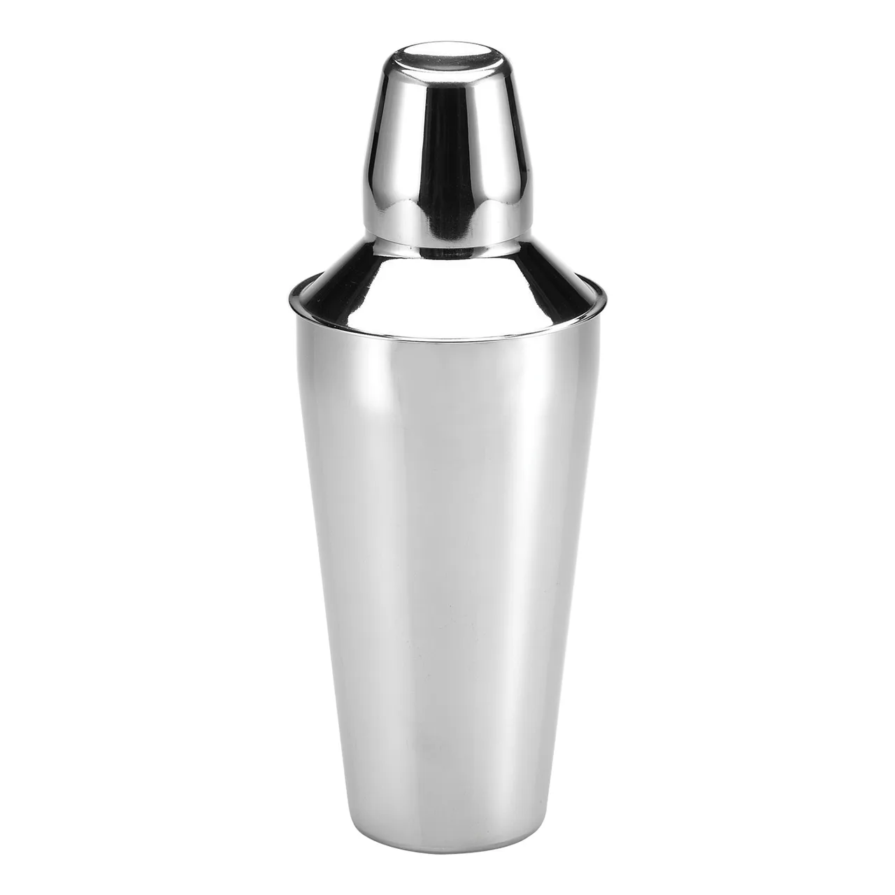 Browne USA 57508 Cocktail Shaker 3‑Piece 30 oz 3‑1/2" Dia x 10" H Stainless Steel Satin - 3/Set