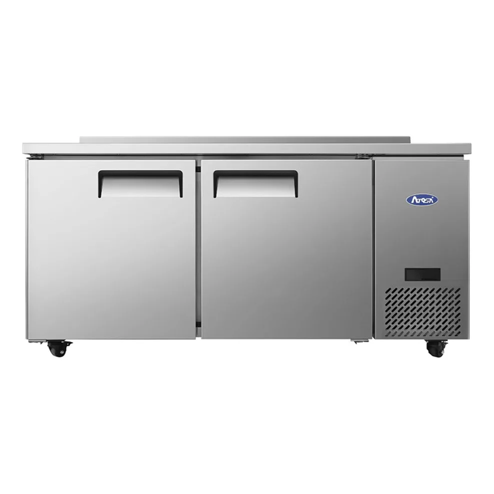 Atosa USA MGF67GR 67" 2-Section Worktop Refrigerator w/ 2 Doors, 18.5 cu. ft.