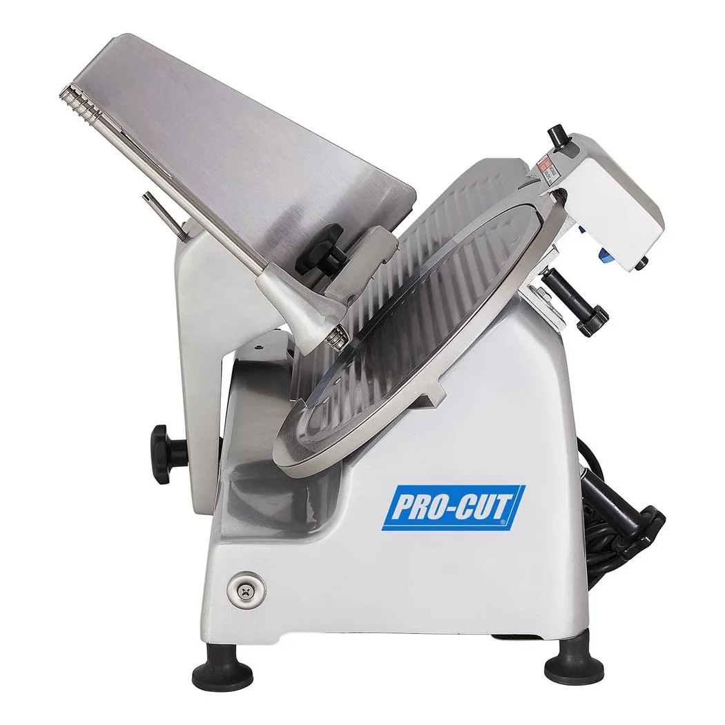 Pro-Cut KDS-12 Manual Feed Meat Slicer with 12″ Blade, 11/16″ Slice, Belt-Driven 5