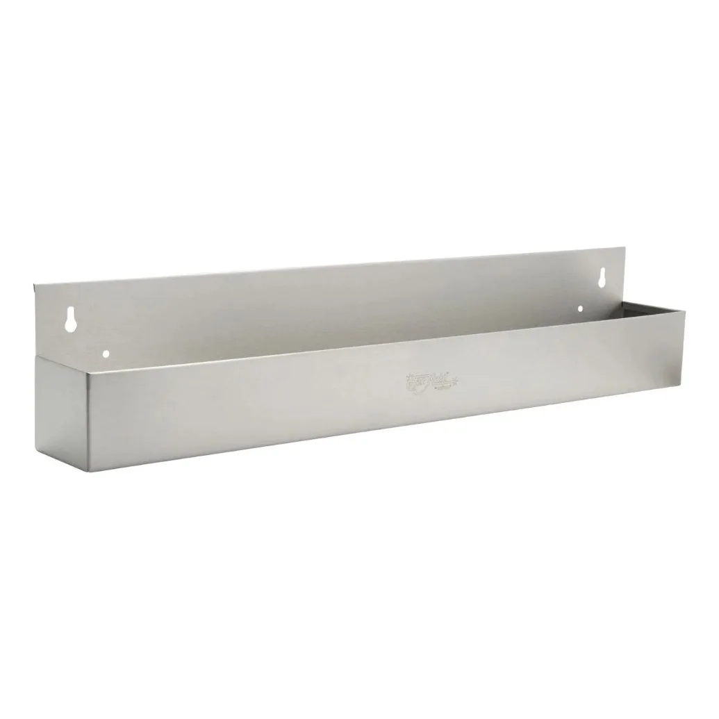Klinger's Trading SPR-32-SINGLE Speed Rail, Single Tier, 32" x 30-39", 22/304 Steel, Keyhole Mount