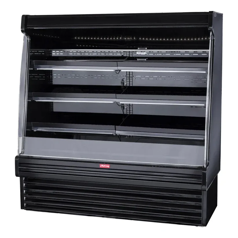 Howard-McCray SC-OP35E-6S-B-LED 75″ Vertical Open Produce Merchandiser w/ (4) Levels, 115v/208-230v/1ph