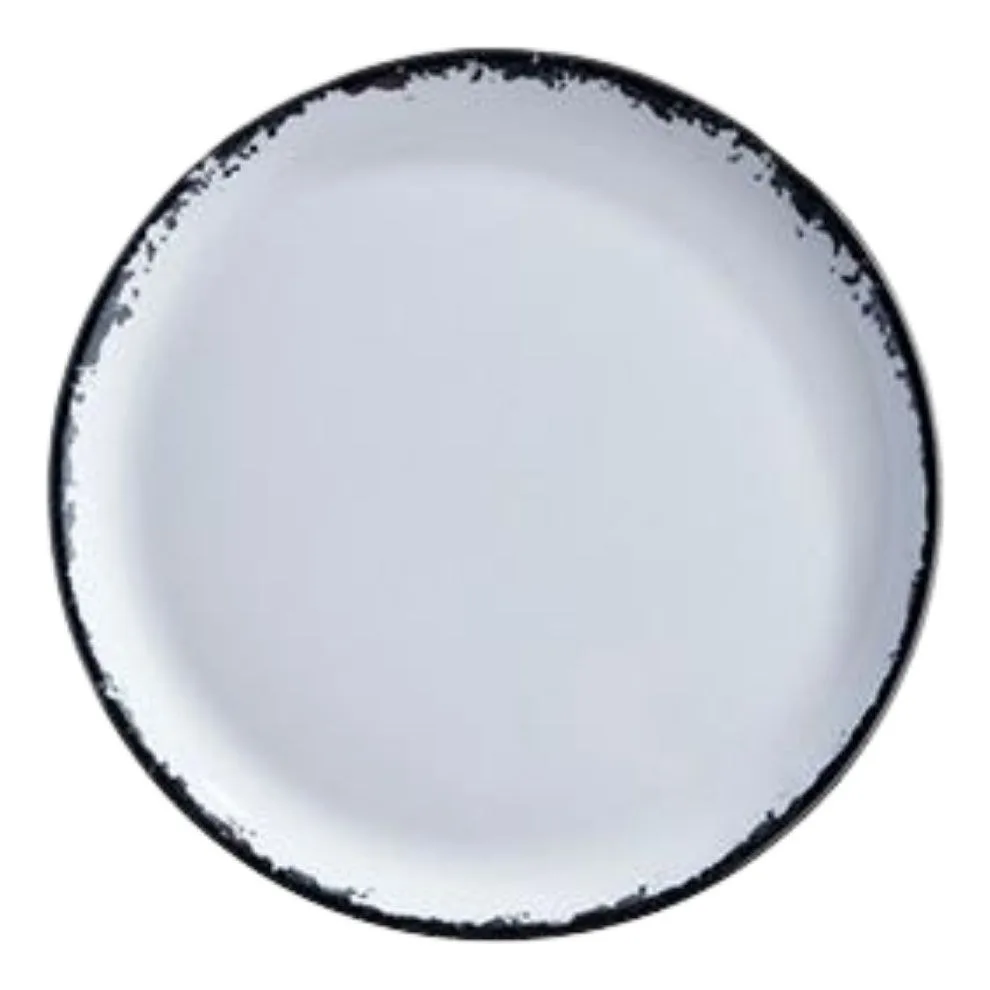 GET PA1007711712 7" RoundCoupe Porcelain Plate ScrRes Microwave Dishwasher/OvenSafe380F - Dozen