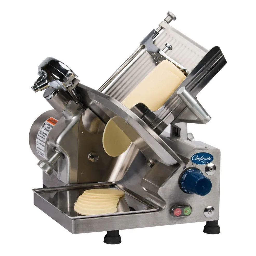 Globe GC512 Manual Meat & Cheese w/ 12″ Blade, Gear Driven, Aluminum, 1/3 hp