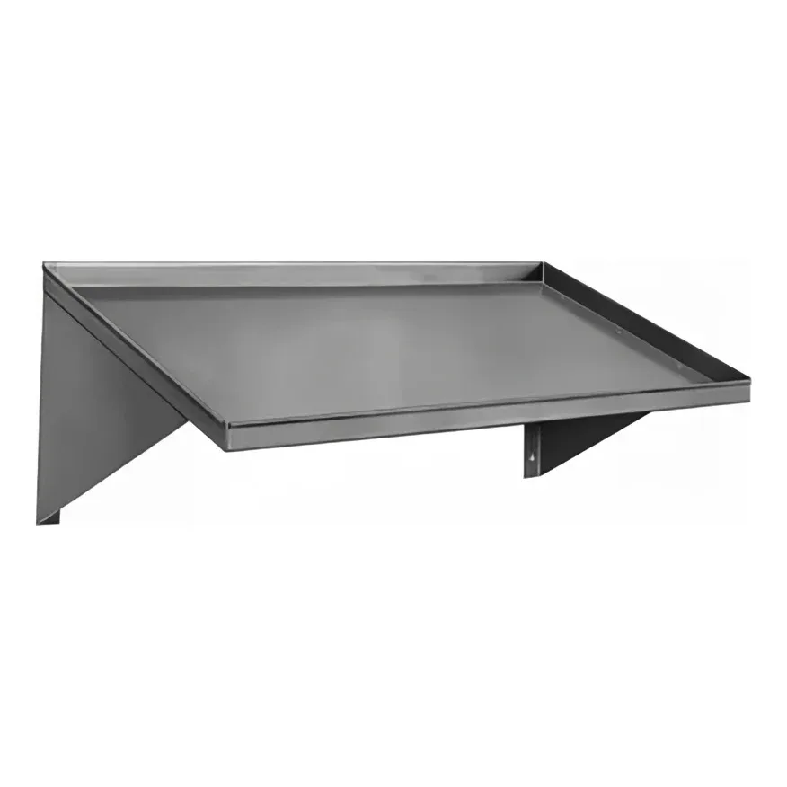 CMA Dishmachines 12620.00 42″ Slanted Rack Shelf, Stainless Steel, Wall Mounted