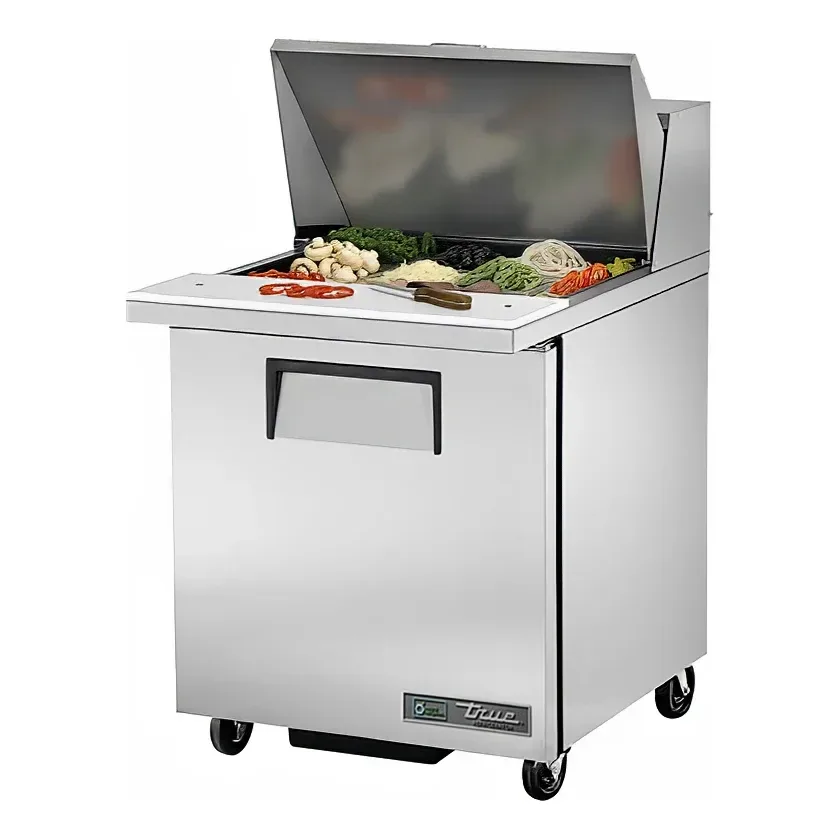 True TSSU-27-12M-C-HC 27″ TSSU Series Mega Top Sandwich/Salad Prep Table w/ Refrigerated Base, 115v