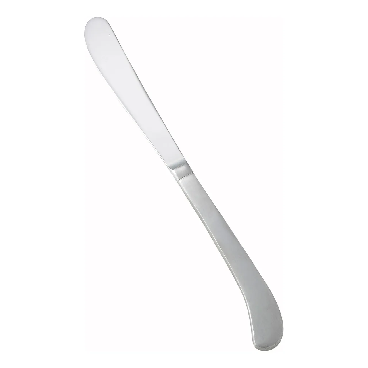 Winco 0015-08 Dinner Knife 7-3/8" Lafayette Pattern 18/0 Stainless Steel Satin Finish - 1 Dozen