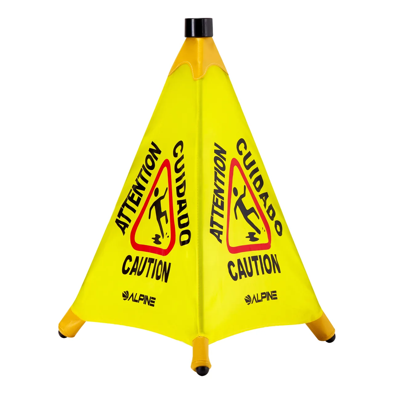 Alpine Industries ALP498-20 Pop-Up Wet Floor Sign, "Caution"