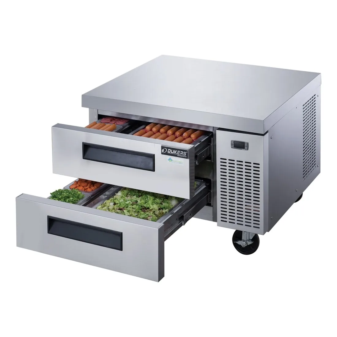 Dukers DCB36-D2 36" Chef Base w/ (2) Drawers - 115v