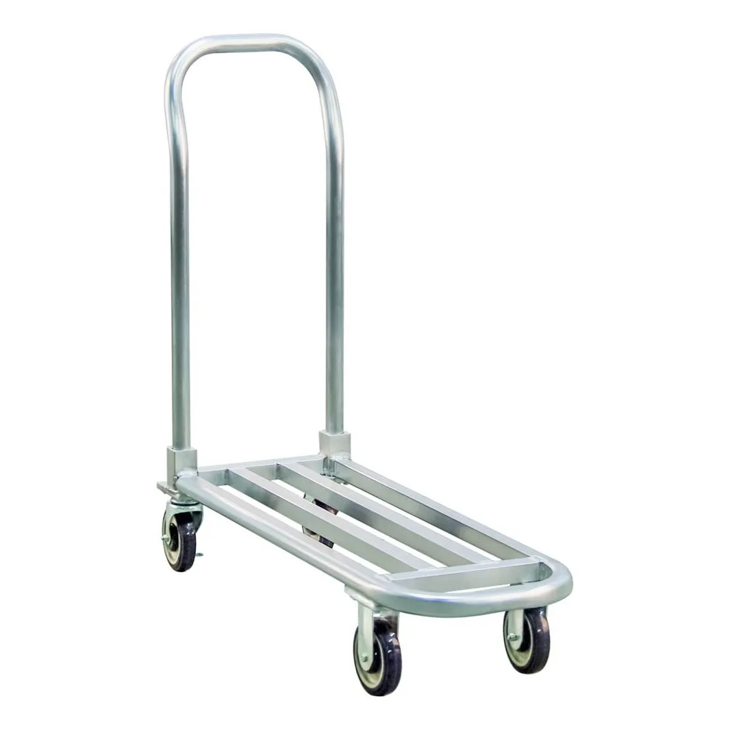 New Age 1184 Low Boy Platform Truck, 39"W x 14"D x 7-3/4"H, 1000 lbs, Welded Aluminum