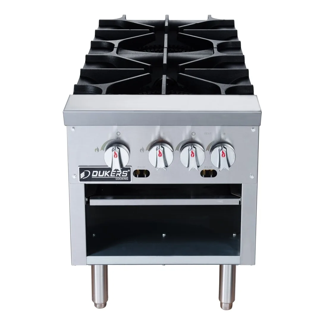 Dukers DCSPA2 2 Burner Stock Pot Range, Convertible