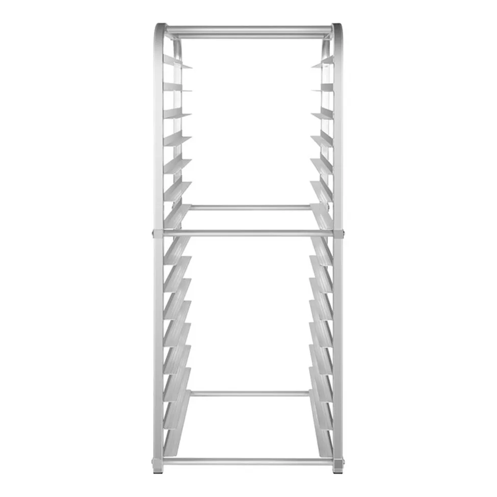 Atosa USA MPRA-15, 15 Pan Stainless Steel End Load Reach-In Refrigerator Sheet Pan Rack - Full Size