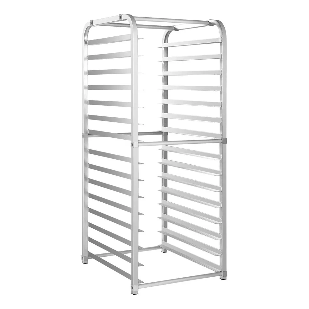 Atosa USA MPRA-15 15 Pan Stainless Steel End Load Reach-In Refrigerator Sheet Pan Rack - Full Size