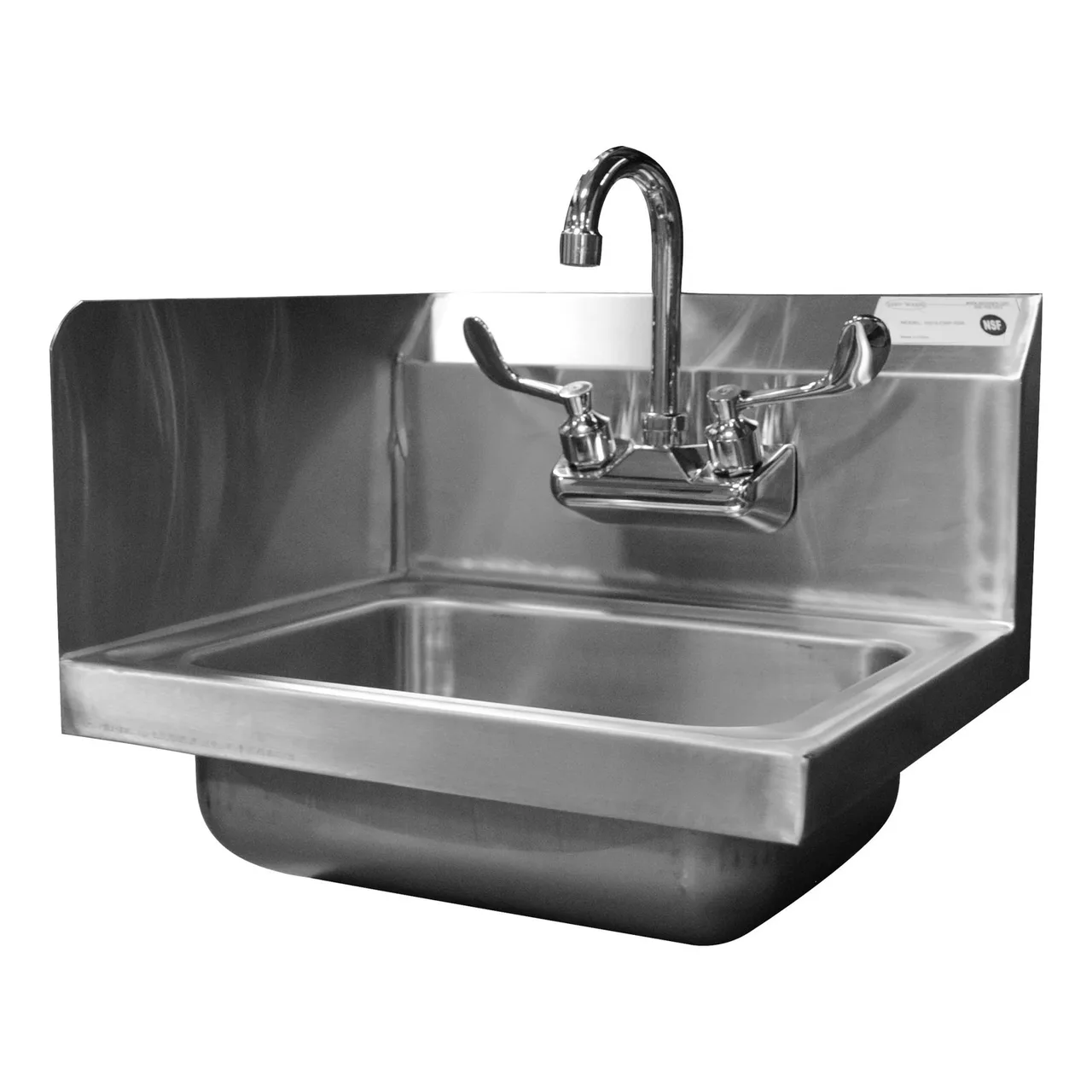 Serv-Ware HS10-CWP-SSL 12″ Hand Sink