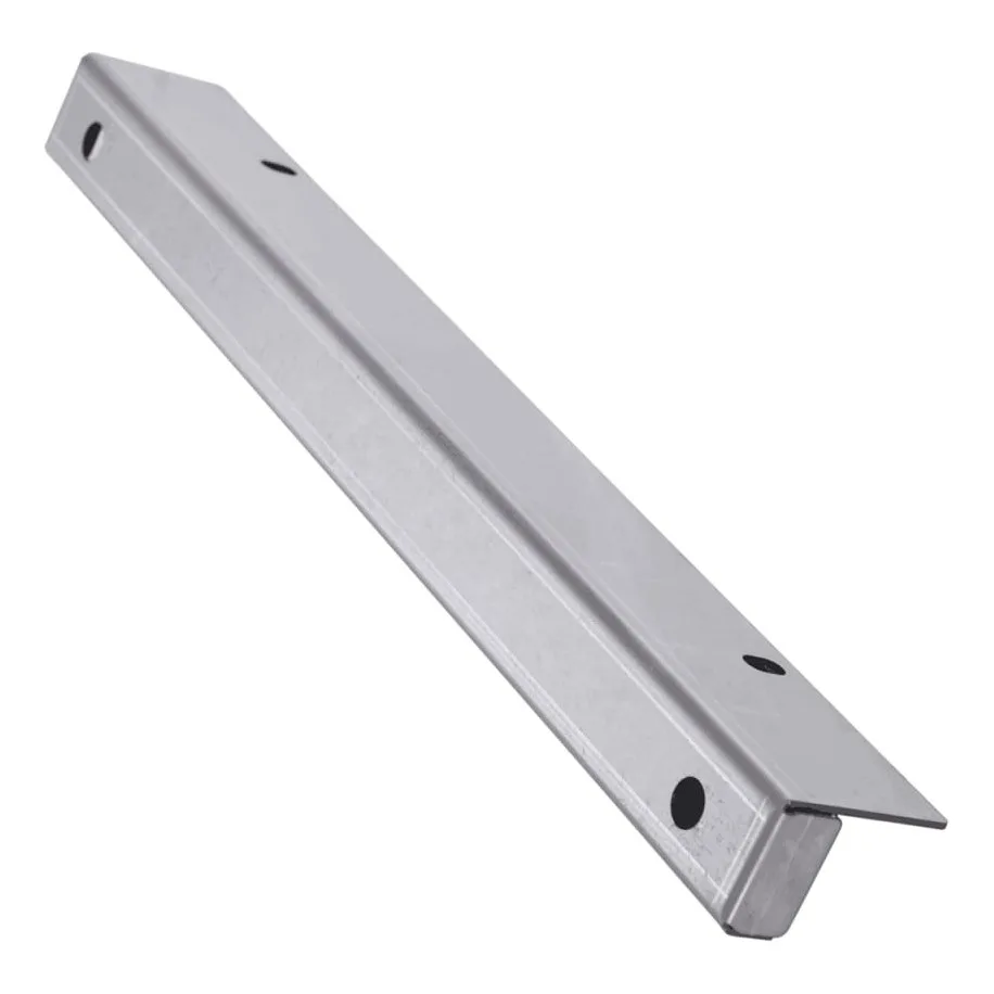 Dukers DCOS-1862 61 1/2"L Table Mount Shelf - 2 Decks, Side Mount, 18"W, Stainless