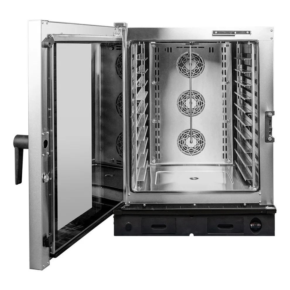 Atosa USA AEC-1021 E Full Size Smart Touch Electric Combi Oven w/ (10) Pans, 208/240v