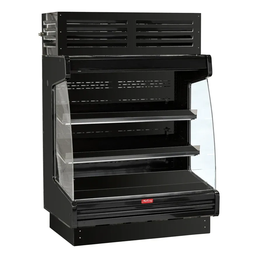 Howard-McCray SC-OP35E-4L-LB-B 51″ Vertical Open Air Cooler w/ (3) Levels, 115/208-230v/1ph