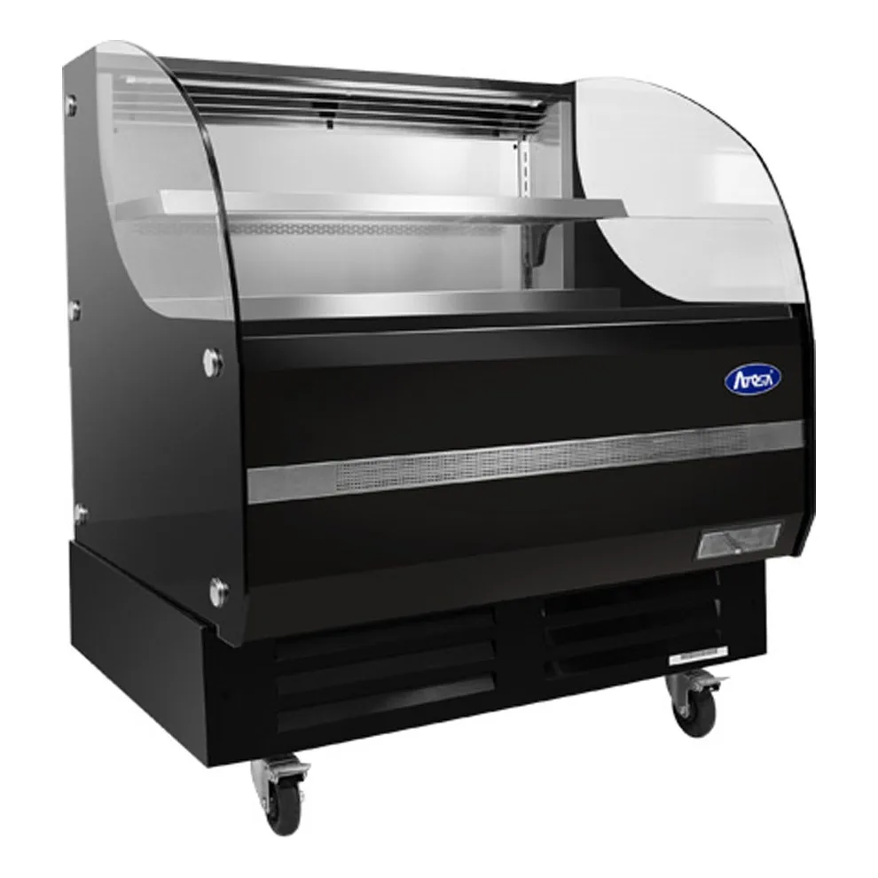 Atosa USA ATHOM-39 Open Refrigerated Display Merchandiser