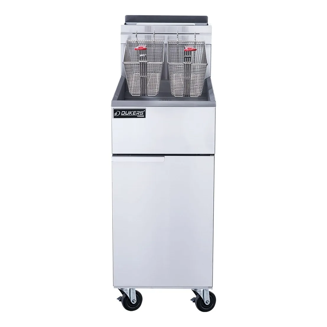 Dukers DCF3-LPG Gas Fryer - (1) 40 lb Vat, Floor Model, Liquid Propane