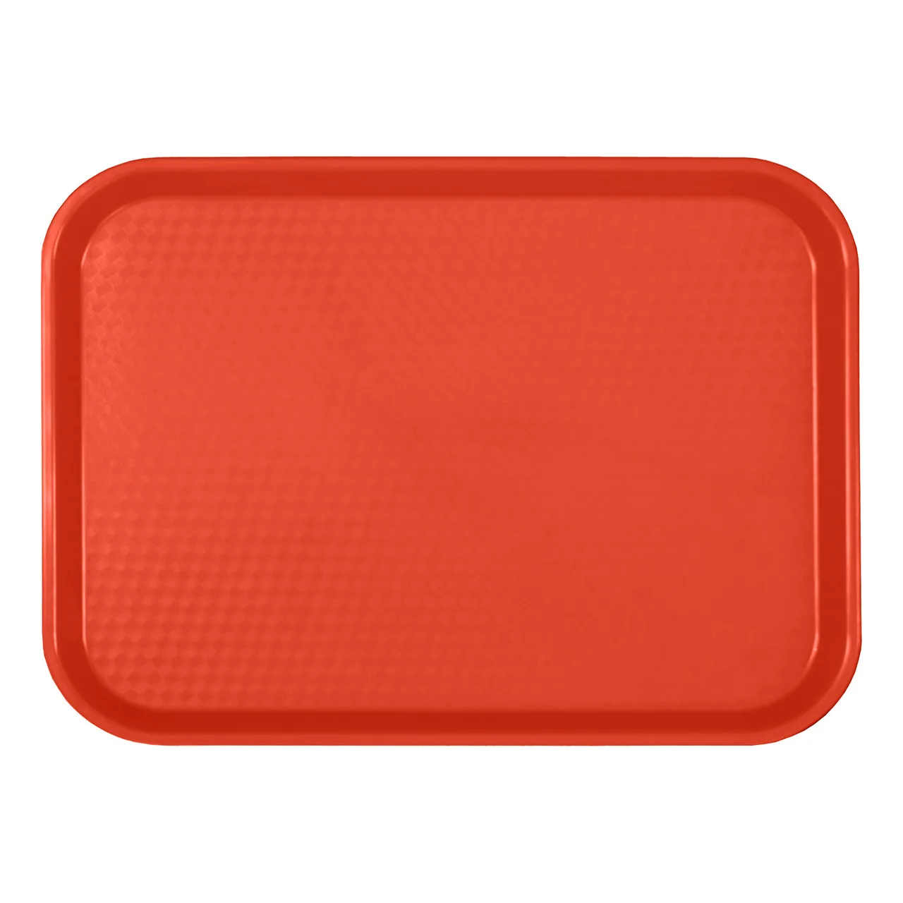 Thunder Group PLFFT1216RD Fast Food Tray, 12" X 16-1/4", Rectangular, Polypropylene, Red