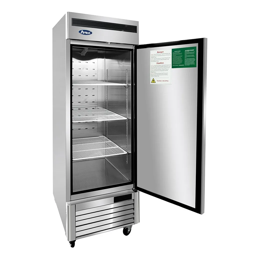 Atosa USA MBF8505GRL 27“ One Solid Door Reach-In Refrigerator, 19.1 cu. ft.