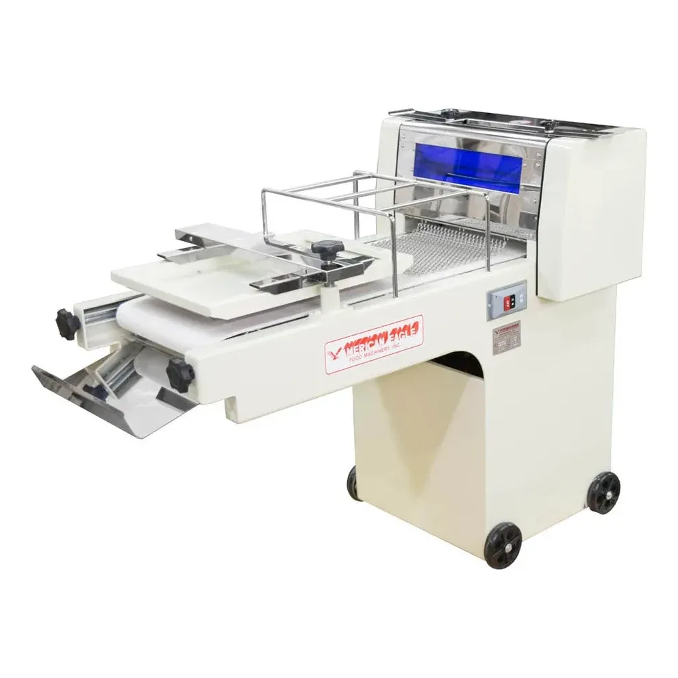 American Eagle AE-DM32 Floor Model Full Size Rapid Dough Bread Moulder, 700-1000 Dough Pieces/hr, 15.25″ Rollers, 1 HP