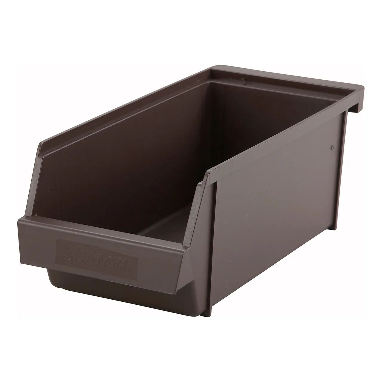 Winco OGZ-1B Brown Cutlery Bin Organizer - 12"L x 5"W x 4-1/8"H