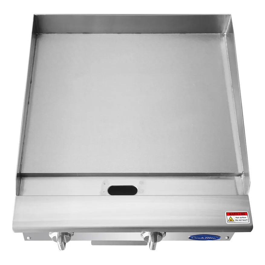 Atosa USA ATTG-24 24" Countertop Gas Griddle with Thermostatic Controls