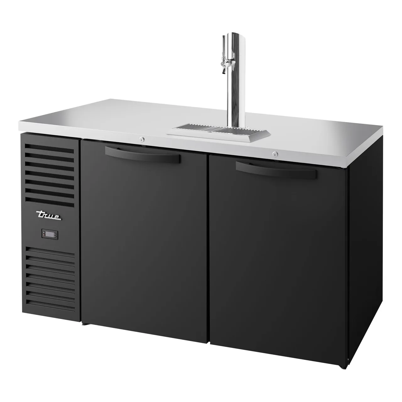 True TDR60-RI 60″ Two Section Draft Beer Cooler, LED Llighting