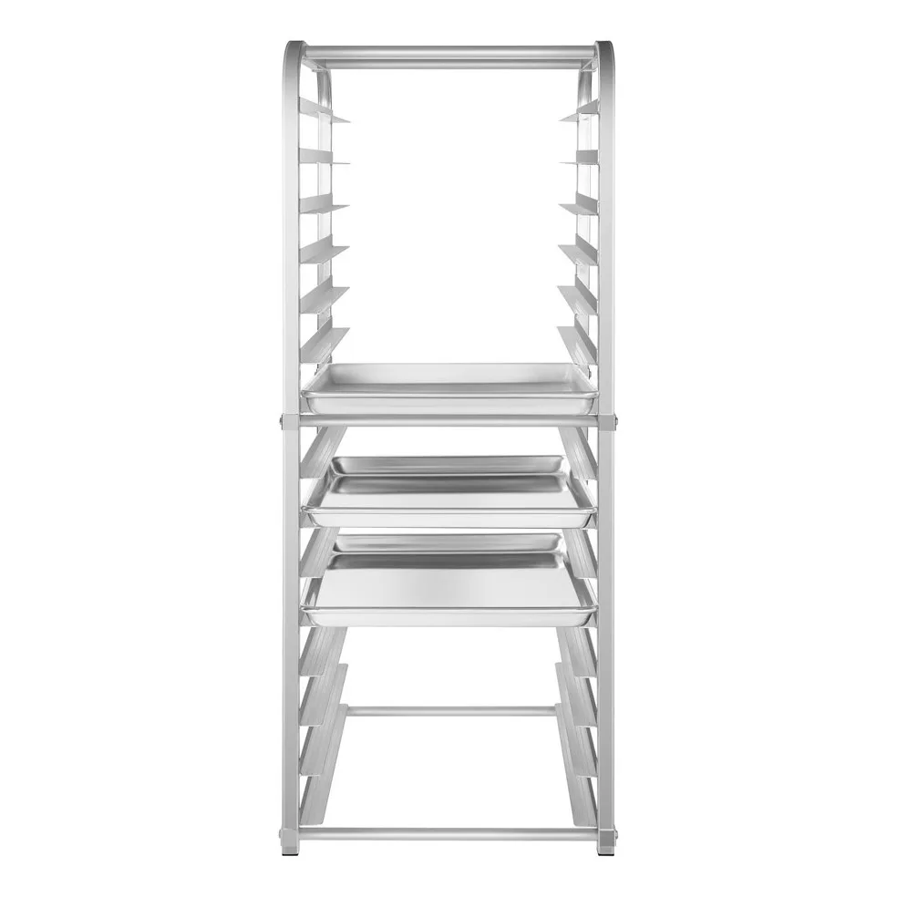 Atosa USA MPRA-15, 15 Pan Stainless Steel End Load Reach-In Refrigerator Sheet Pan Rack - Full Size