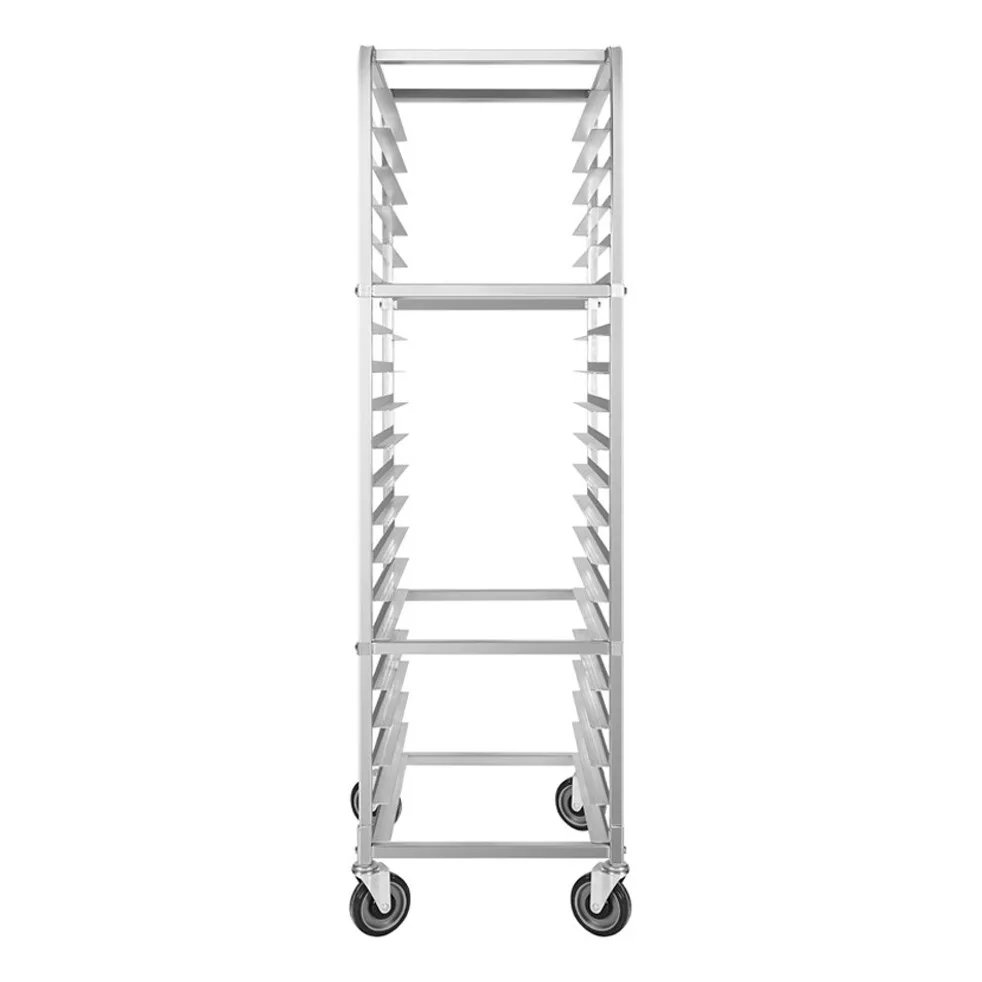 Atosa USA MPRA-20, 20 Pan Stainless Steel End Load Reach-In Refrigerator Sheet Pan Rack - Full Size