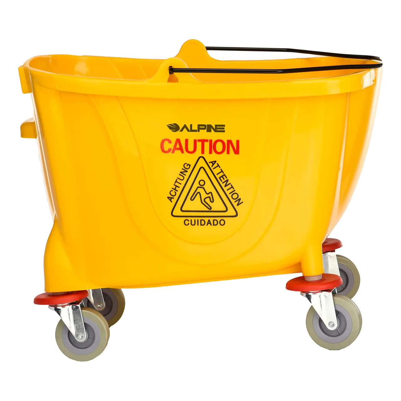 Alpine Industries ALP462 Mop Bucket Combo, 36 Qt., 14-3/16" X 33-7/16" X 24"