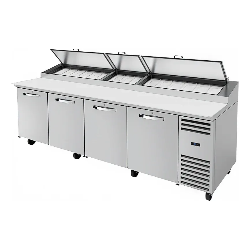 True TPP-AT-119-HC~SPEC3 119″ Spec Series® Pizza Prep Table w/ Refrigerated Base, 115v