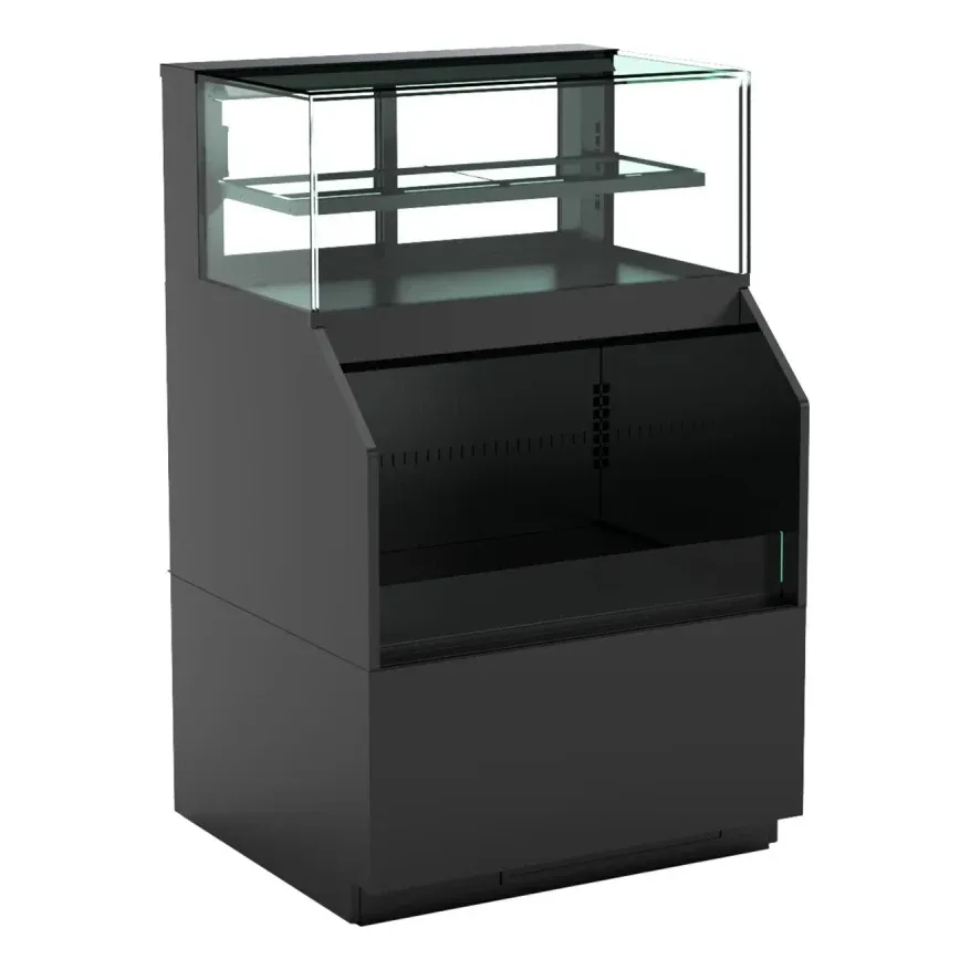 Structural Concepts NR6058RRSSV 59 3/4″ Reveal® Vertical Open Air Cooler w/ (3) Levels, 208-240v
