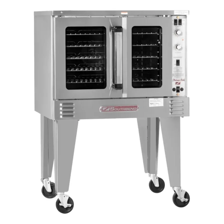 Southbend PCG50S/SD Platinum Single Full Size Natural Gas Convection Oven – 50,000 BTU