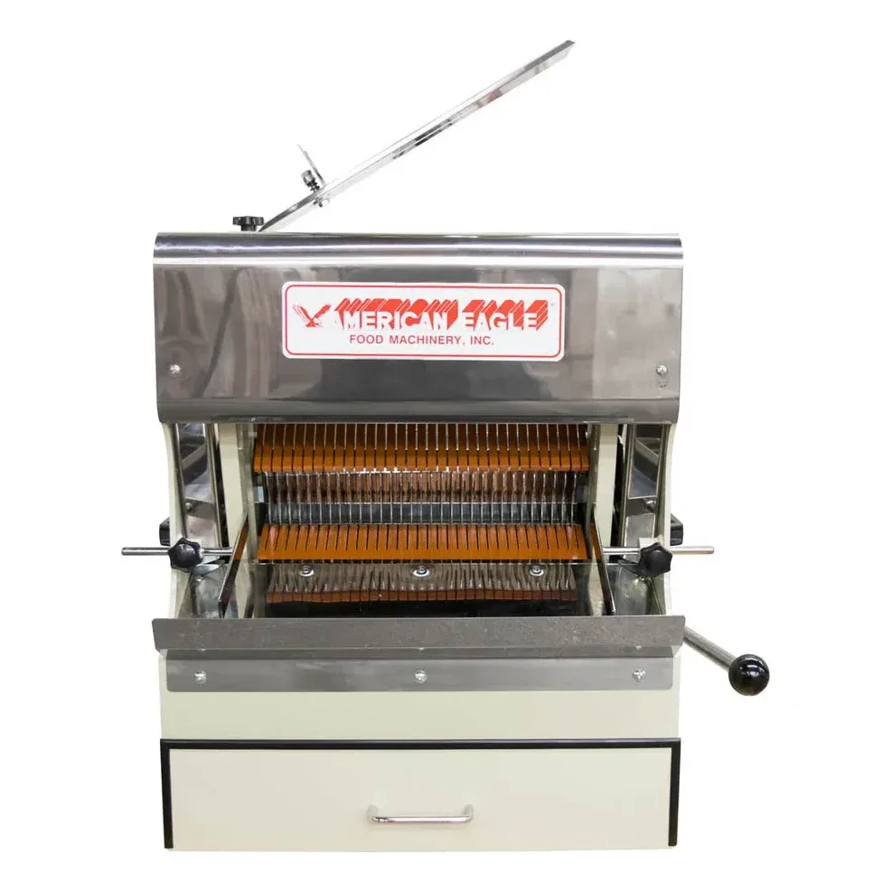 American Eagle AE-BS01-1/0 Countertop Bread Slicer, Automatic Controls, 1″ Slices 2